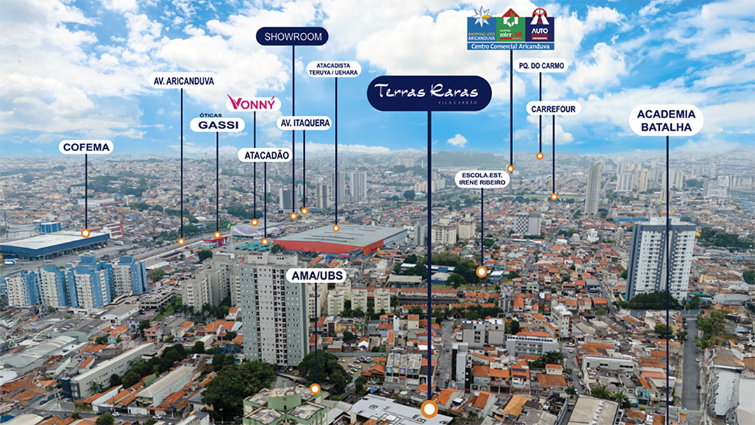 Terras Raras Vila Carrão